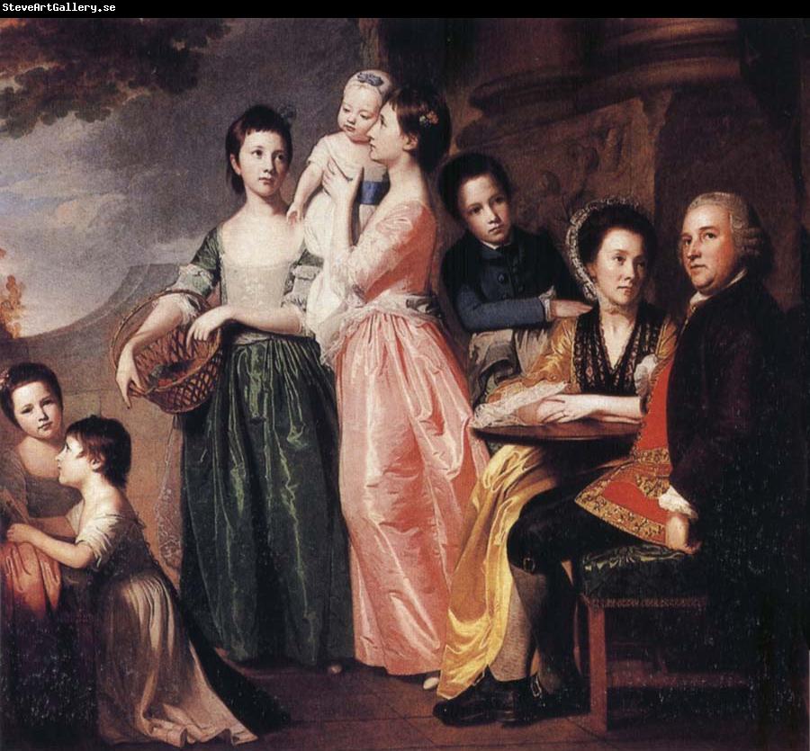 George Romney The Leigh Famil